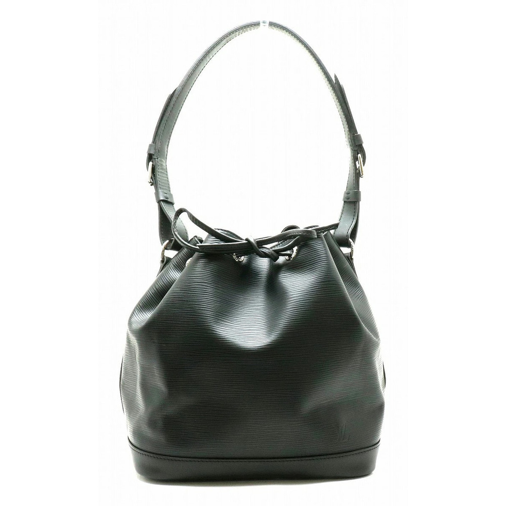 Louis Vuitton Epi Noe Shoulder Bag Hobo Semi Shoulder Leather Noir Black